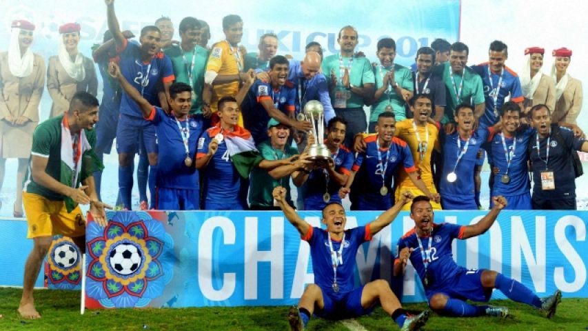 सैफ कप फाइनल : भारत ने अफगानिस्तान को रौंदकर खिताब पर कब्जा जमाया