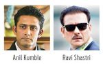 Hunt for India Coach: Advantage Kumble over Shastri