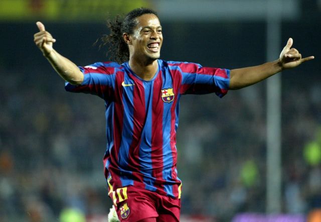 Pictures of Football Legend Ronaldinho