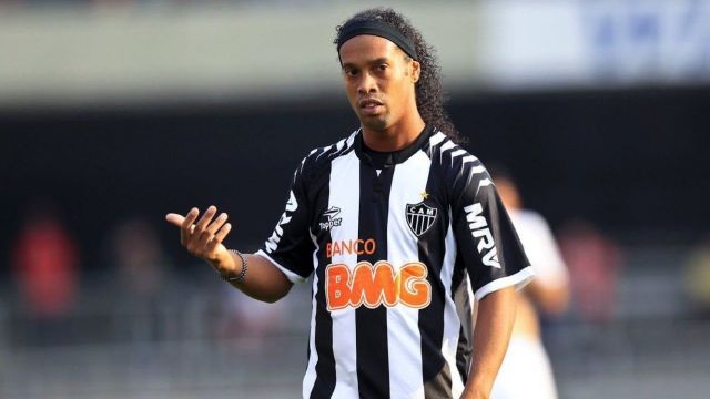 Pictures of Football Legend Ronaldinho