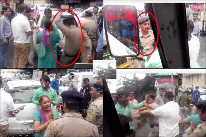 शिमला पुलिस की गुंडागर्दी, पर्यटक को जमकर पीटा