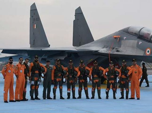 रेड फ्लैग प्रैक्टिस के लिए भारतीय वायुसेना की टीम अमेरिका रवाना