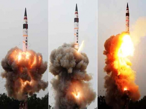 भारत के अग्नि-5 मिसाइल के 12 माह में 3 और परीक्षण