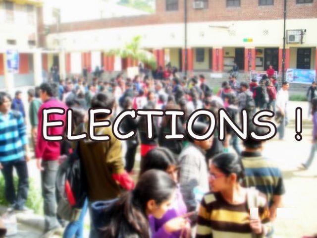 DU में शुरू हुआ चुनाव का दौर