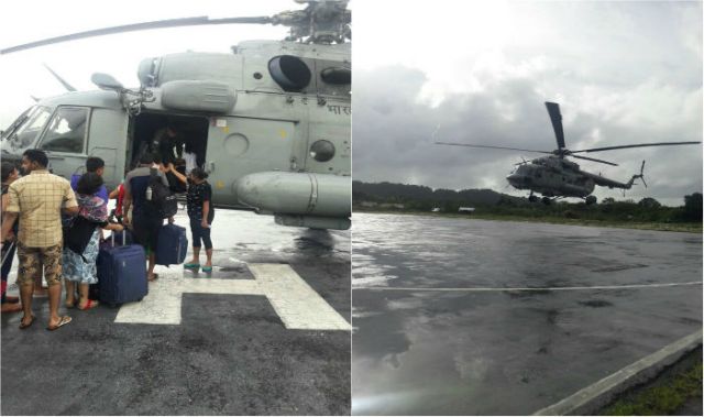वायु सेना ने अण्डमान द्वीप से सुरक्षित निकाले 1600 सैलानी