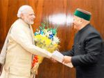 PM मोदी से मिले CM वीरभद्र सिंह, प्रदेश के विकास पर हुई चर्चा