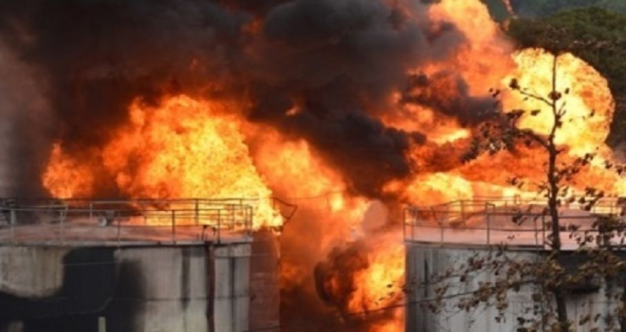 कैमिकल फैक्ट्री में विस्फोट से लगी आग से छ लोगों कि मौत
