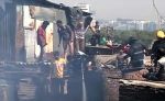 मुंबई: झुग्गी बस्ती में लगी आग, कोई भी जनहानि नही