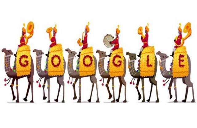 गूगल ने भी मनाया गणतंत्र दिवस का जश्न