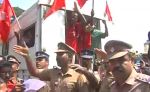 रोहित वेमुला केस : पुलिस ने 60 प्रदर्शनकारियों को हिरासत में लिया