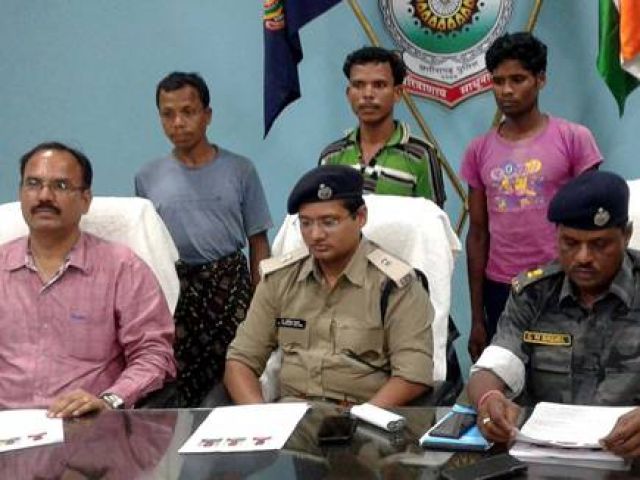 झीरम हमले के तीन आरोपी दंतेवाड़ा जिले में गिरफ्तार