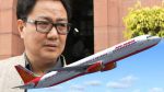 एयर इंडिया विवाद: रिजिजू ने मांगी माफ़ी, उड्डयन मंत्री ने जताया अफसोस