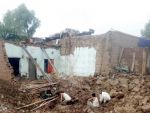 बारिश का कहर : मकान हुआ जमींदोज, 2 घायल