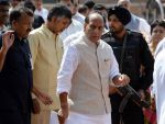 केंद्रीय गृहमंत्री राजनाथ सिंह ने किया नक्सल प्रभावित छत्तीसगढ़ का दौरा