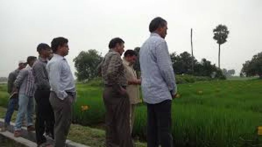 जिले में कृषक प्रशिक्षण कार्यक्रम का आयोजन, किसानों को सिखाए खेती के गुर