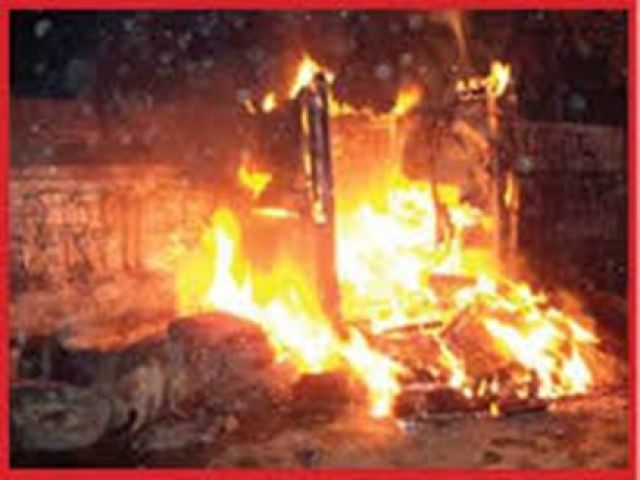 बालाघाट में शराब नहीं दी तो बारातियों ने लगाई दुकान में आग