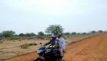 मुख्यमंत्री डॉ.रमन सिंह ने किया नक्सली इलाके में बाइक से दौरा