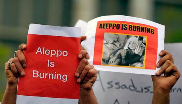 अलेप्पो में 48 घंटे बढ़ा संघर्ष विराम