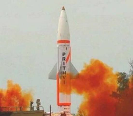 चांदीपुर में हुआ पृथ्वी-2 मिसाइल का सफल परीक्षण