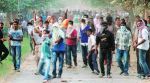 आप कार्यकर्ताओ से बनारस हिन्दू यूनिवर्सिटी में रैली के दौरान मारपीट