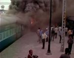 तीन एक्सप्रेस ट्रेन में आगजनी से हड़कंप, जान-माल का नुकसान नहीं