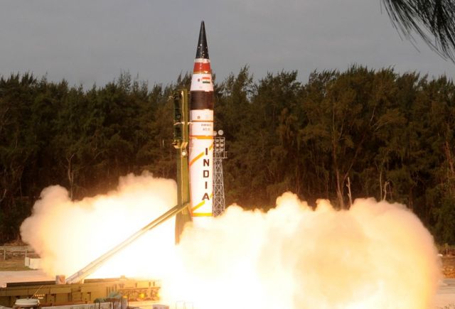 भारत ने किया एटमी मिसाइल अग्नि 5 का टेस्ट, जद में PAK-चीन समेत आधी दुनिया