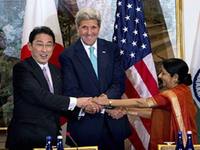 भारत, जापान और अमेरिका के बीच हुई पहली त्रिपक्षीय मंत्री-स्तरीय वार्ता