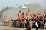 बिहार चुनाव: निजी हेलीकॉप्टरों का हो रहा भरपूर प्रयोग