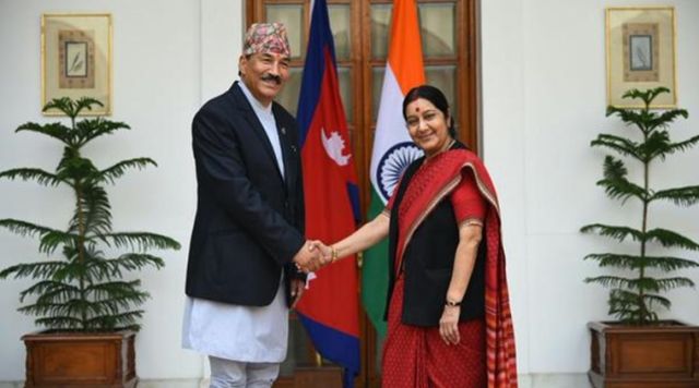 नेपाल उप-प्रधानमंत्री पहुंचे भारत के दौरे पर