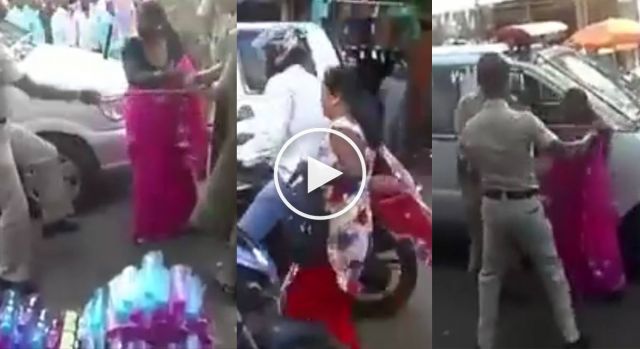 पुलिस बर्बरता निर्दयिता की सारी हदें कर रही है पार देखे वीडियो