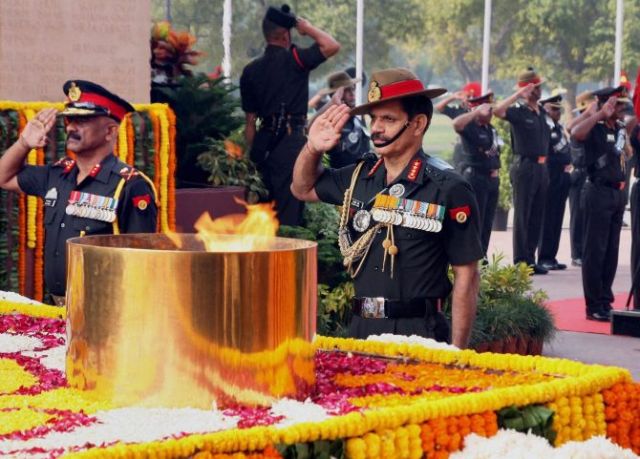 भारतीय सेना ने जश्न के साथ मनाया 68वां पैदल सेना दिवस