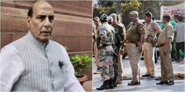 केंद्रीय गृह मंत्री राजनाथ सिंह की पुलिस अधिकारियों से अपने कर्तव्यों में न्यायसंगत रहने की अपील
