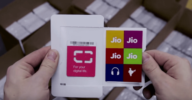 Jio Sim की कालाबाजारी