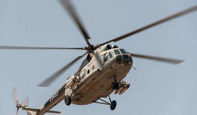 असम में इमरजेंसी में उतारा हेलिकॉप्टर