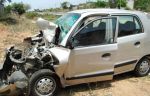 नशे मे धुत तीन लोगो की हैदराबाद मे कार दुर्घटना से मौत