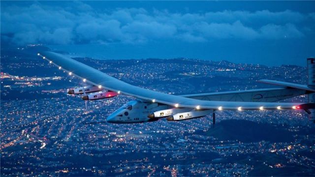 सैन फ्रांसिस्को पहुंचा सौर ऊर्जा से चलने वाला विमान