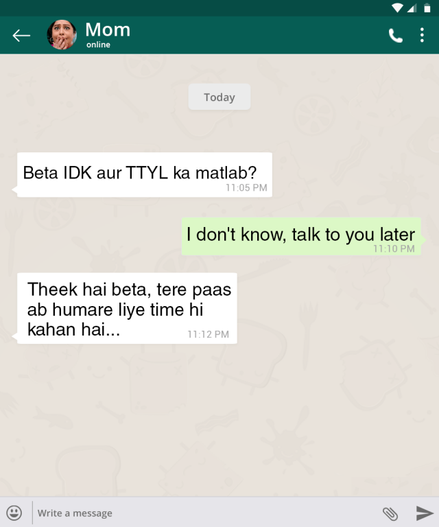 भारतीय पेरेंट्स की ये 12 Whatsapp Conversation कर देंगी आपको हसने पर मजबूर