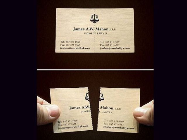 इन्हें कहते है क्रिएटिव Business Cards