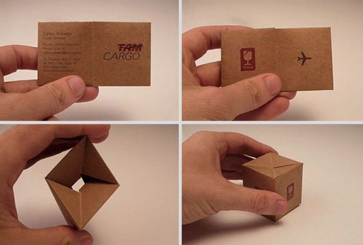 इन्हें कहते है क्रिएटिव Business Cards