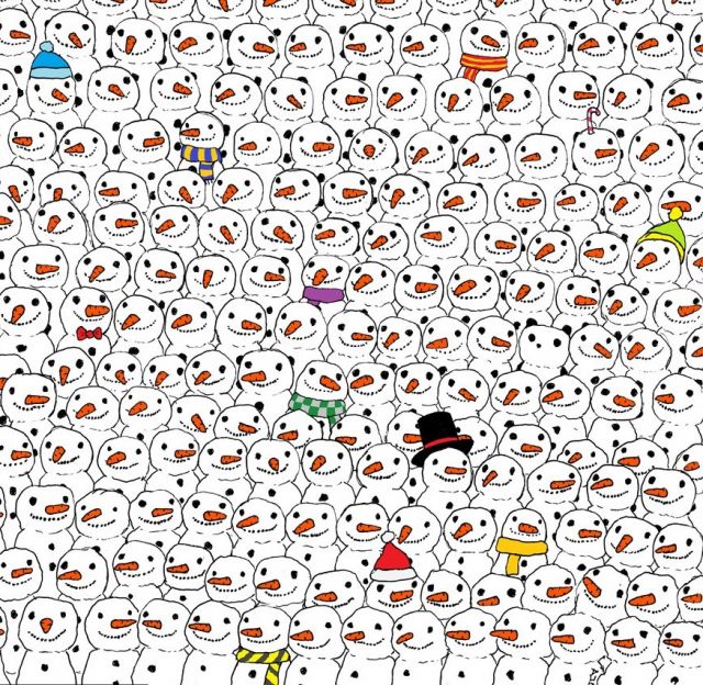 क्या आप ढूंढ सकते हैं तस्वीर में छुपा हुआ पांडा