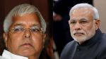 पूर्व रेल मंत्री लालू प्रसाद यादव ने प्रधानमंत्री पर साधा निशाना