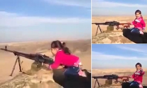 Video : 4 साल की लड़की ने IS के 400 आतंकियों को मारा