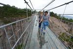 चीन में बना शीशे का पुल