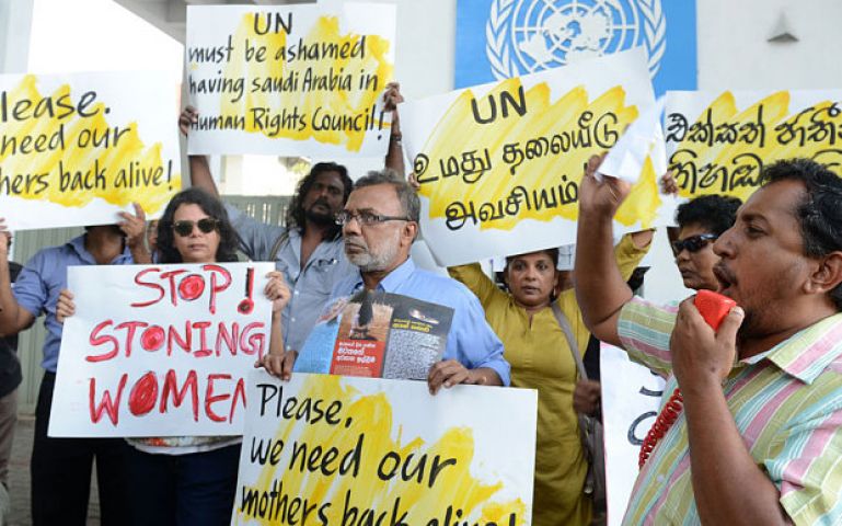 सऊदी अरब में श्रीलंकाई औरत का मामला फिर खुलेगा
