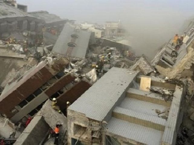 भूकंप के झटकों से दहला ताइवान, 3 की मौत व 200 घायल