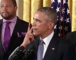 वीडियो : गन पर अंकुश लगाते हुए फफक पड़े ओबामा