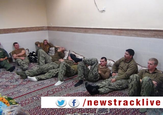 ईरान ने 10 अमेरिकी सैनिको को छोड़ा