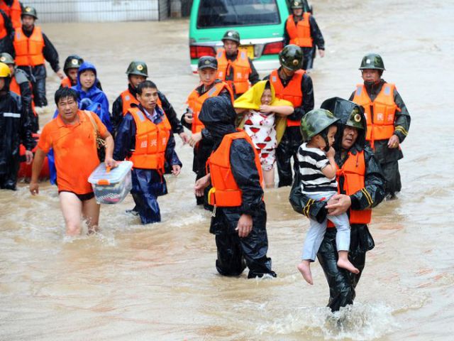 चीन में खत्म हुआ तूफान का दौर, भारी बारिश की चेतावनी