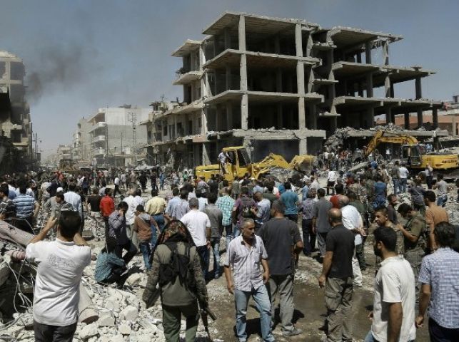सीरिया में हुए ट्रक बम विस्फोट में 50 लोगों की मौत