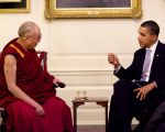 ओबामा और दलाई लामा ने व्हाइट हाउस में की मुलाकात